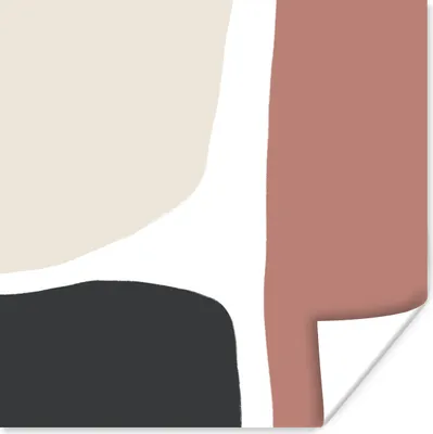 Produktbild von MuchoWow® Poster Pastell - Abstrakt - Design 75x75 cm - Wand Dekoration