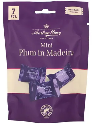 Produktbild von Anthon Berg Mini Plum in Madeira 7er