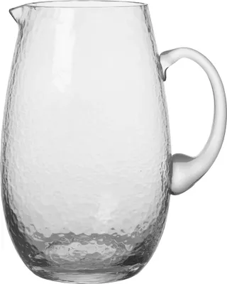 Produktbild von Broste Copenhagen HAMMERED Krug clear 2 l