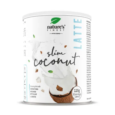 Nature's Finest Coconut Slim Latte, kokos, Verdauung und das Immunsystem unterstützt, #WeAreNature