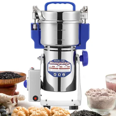 Elektrische Getreidemühle 800 g Edelstahl 2500 W 36000 U/min