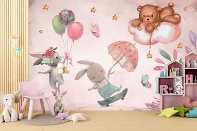Zdjęcie produktu dla DECO WALLS Fototapeta do pokoju dziecięcego Zwierzęta - Wyjątkowa trwałość XXL 148x220 cm