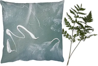 Produktbild von MuchoWow® Zierkissen Sofakissen Wohnzimmer Dekokissen 45x45 cm Acrylfarbe - Gestaltung - Abstrakt - Schlafpolster - Polster für das Sofa