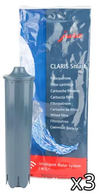 Produktbild von Jura 71794 Claris Smart Filterpatrone Grau 3er Pack