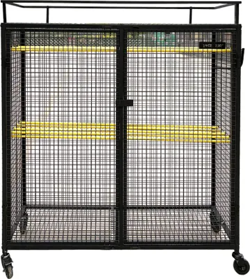 Zdjęcie produktu dla Klatka do przechowywania 2 szerokości, 1450 x 550 x 1550 mm