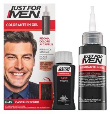 Produktbild von Just For Men Shampoo-in Color, Braun, H-45, Männer, Alle Haare, Flasche, vitamin E