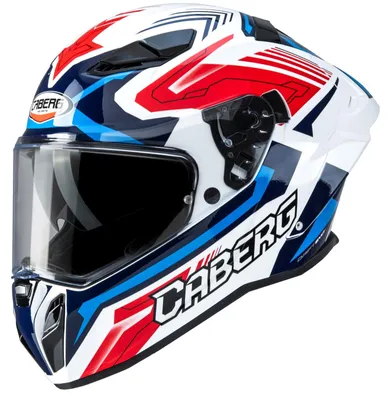 Zdjęcie produktu dla Caberg Kask Integralny Z Blendą Model Drift Evo Ii Jarama Kolor Biały/Czerwony/Niebieski Rozmiar S (Pinlock W Zestawie)