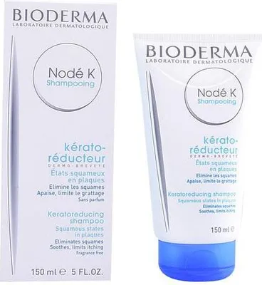 Produktbild von Bioderma Nodé K, 150 ml, Shampoo, Nicht-professionell, Unisex, Tube, AQUA/WATER/EAU SODIUM LAURETH SULFATE SODIUM COCOAMPHOACETATE DISODIUM LAURYL SULFOSUCCINATE...