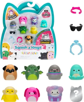 Obrázok produktu pre Squishmallows - Squish-a-longs - 8 figúrok - séria 1