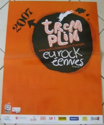 Image de Eurockéenes - 2007 - AFFICHE / POSTER - 70x100cm