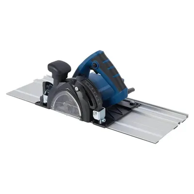 Produktbild von 1400W-Stahl-Inval-Säge mit Lineal 3 x 500 mm und 3 Diamant-Sägeblättern