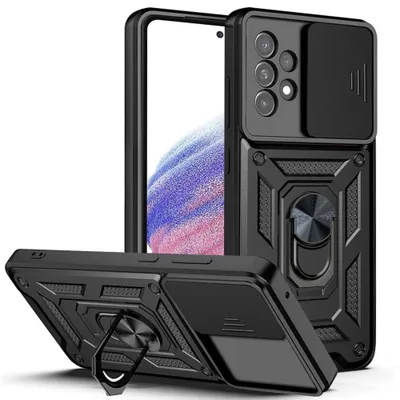 Produktbild von Techsuit Camshield Back Cover Hülle für Samsung Galaxy A53 - Schwarz
