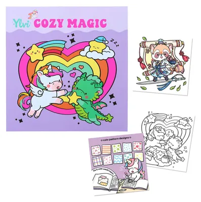 Produktbild von Ylvi COZY Magic Malbuch