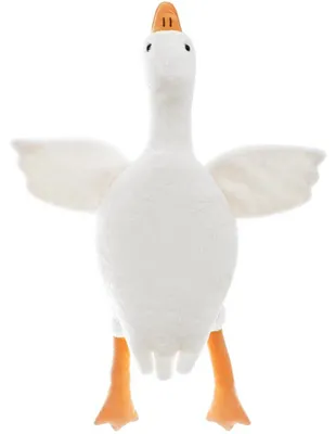 Obrázek produktu pro Plyšová husa, plyšová hračka, 50 cm, bílá, pro děti