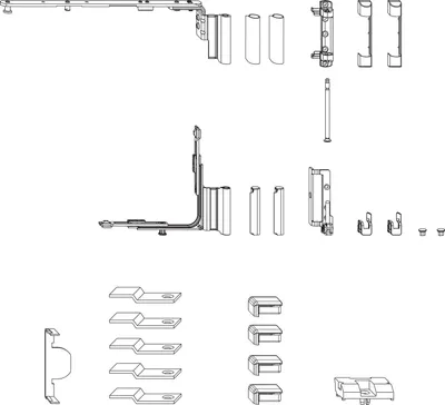 Produktbild von Winkhaus activPilot Service Grundkarton GKT.RC-NB.1.20-13.RS Falzbandausführung rechts - Beschlagset für Holz- und Kunststofffenster 270-600mm