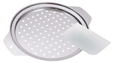 Immagine prodotto di TRANKIELO® - Grattugia per spätzle in acciaio inossidabile – setaccio, pressa e grattugia – utensile da cucina versatile