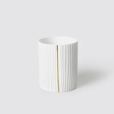 Produktbild von Räder Teelichthalter Plissiert D.9cm H.11cm