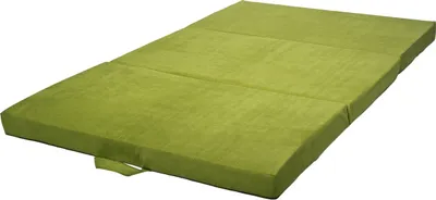 Produktbild von Grüne faltbare Matratze 120x200x10cm mit Sitz- und Liegefunktion