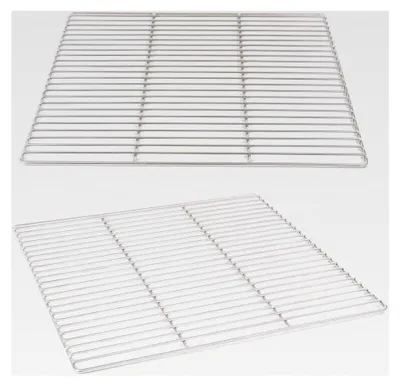 Produktbild von Grillrost 50 x 50 cm aus rostfreiem und elektropoliertem Edelstahl