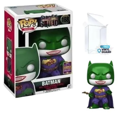 Produktbild von DC Suicide - Batman (Joker) 188 2017 Summer Convention Exclusive - Funko Pop! Vinyl Figur