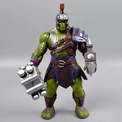 Obrázok produktu pre Figurka Hulk Ragnarok Figurka Avengers 20 cm detaľná zberateľská figurína z filmu Thor Ragnarok s pohyblivými časťami