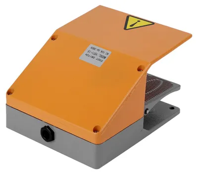 Zdjęcie produktu dla BERM Podwójny przełącznik nożny do silnika elektrycznego, zestaw zacisków do zasilacza YDT1-15 380 VAC