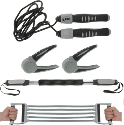 Produktbild von 4-teiliges Trainings-Set für Muskelaufbau und Kondition Fitness-Set Sport Training