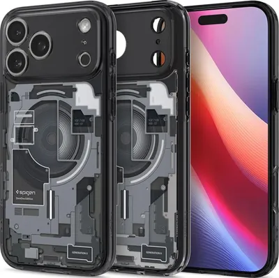 Obrázok produktu pre Spigen Ultra Hybrid MagSafe, Zero One čierne pre iPhone 17 Pro Max (ACS10289)