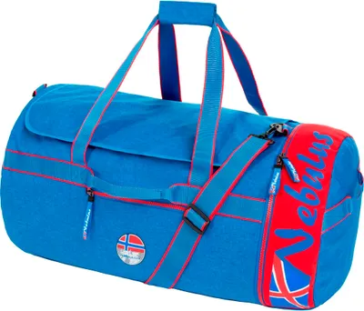 Productafbeelding van Nebulus Grote reistas, geschikt voor lifestyle, "VANCOUVER", weekendtas, sporttas, model P6085 - Uni, kobaltblauw-rood, one size