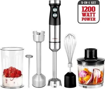 Produktbild von GASTROBACK 40972 Design Power 5-in-1 Stabmixer-Set