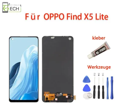 Produktbild von Für Oppo Find X5 Lite CPH2371 6.4 LCD Display (OLED) Touch Screen Bildschirm