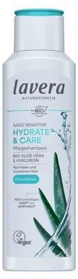 Produktbild von Basis Sensitiv - Pflegeshampoo Hydrate & Care mit Bio-Aloe Vera & Hyaluron 250ml