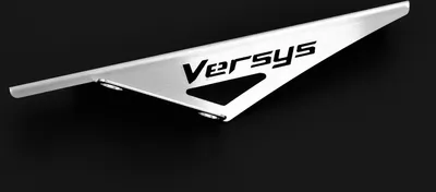 Obrázek produktu pro Ochranný kryt řetězu kompatibilní s Kawasaki Versys 650 BJ 2006-14 Logo silver