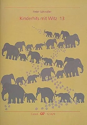 Immagine prodotto di Kinderhits mit Witz, für 1-2stg. Kinderchor und Klavier. Bd.13