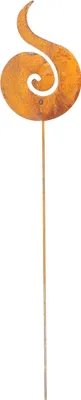 Produktbild von Rost Gartenstecker Flamme 66 cm Edelrost Gartendeko Metall Gartendekoration Deko