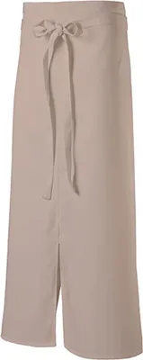 Produktbild von Bistro-Schürze, Gastro-Schürze, mit Gehschlitz mittig, B 100 x L 100 cm : 65% Polyester 35%Baumwolle 220 g/m² : sand