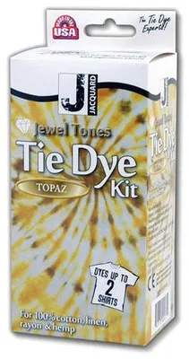 Produktbild von Jacquard Tie-Dye Topas Set - Kreatives Textilfärbe-Set für Kinder