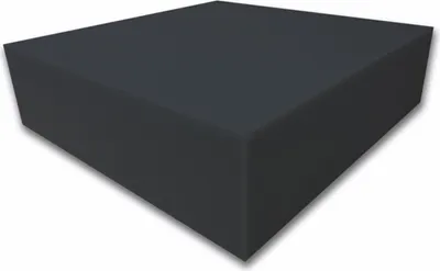 Produktbild von Dibapur ® Black FSE - Flamm hemmend (50x50x10 cm) - Raum - Akustik Schaumstoff - Dämmung - Schallschutz Studio