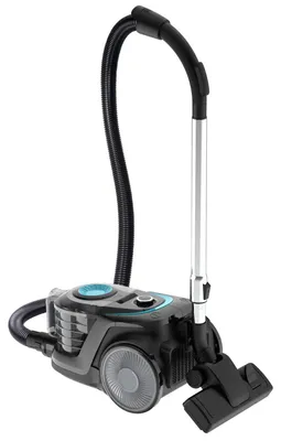 Beutelloser Zyklon-Staubsauger, 800 W, HEPA-13, 3 l, grau/blau