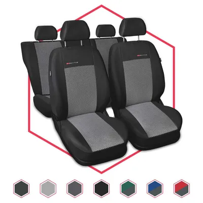 Immagine prodotto di Coprisedili auto Coprisedili universali Coprisedili auto per Mercedes 190 Grigio