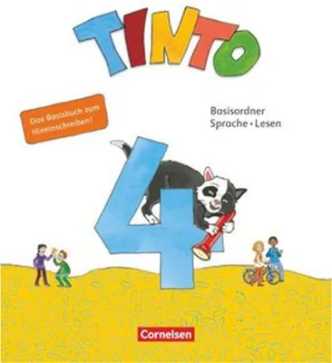 Produktbild von Tinto Sprachlesebuch 4. Schuljahr - Basisordner Sprache und Lesen zum Hineinschreiben - Verbrauchsmaterial mit Wörterliste und BuchTaucher-App