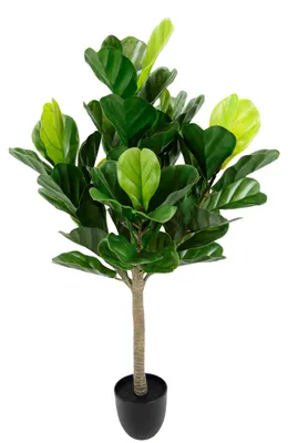 Produktbild von Künstlicher Geigenblatt Feigenbaum Feigenblattpflanze Geigenfeige Baum Grünpflan