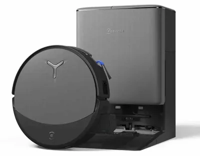 Produktbild von ECOVACS Deebot T90 Pro Omni Schwarz Saugroboter mit Wischfunktion