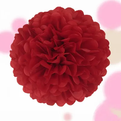 Immagine prodotto di Pompon 25 cm, rosso