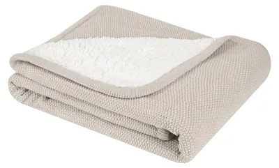 Produktbild von Kikkaboo Sherpa Dream Big Strickdecke One Size