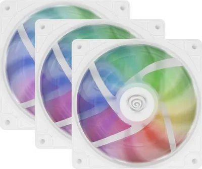 Produktbild von GENESIS Oxal 120 ARGB, Ventilator, 12 cm, Weiß
