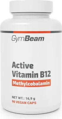 Image de GymBeam - Vitamine B12 active (Méthylcobalamine) 90 gélules