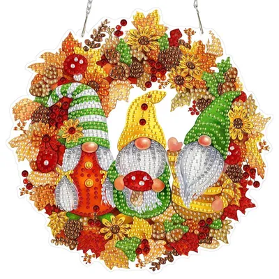 Produktbild von Diamond Painting Anhänger Set Sonnenblume Fensterbild Beidseitig Hängend Ornament Kit DIY Diamantmalerei