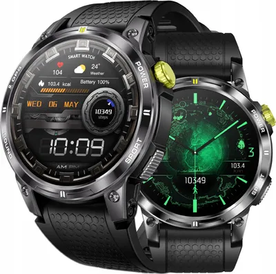 Zdjęcie produktu dla SMARTWATCH ZEGAREK GPS AMOLED 400mAh Menu PL Rozmowy Wodoodporny Sport POL