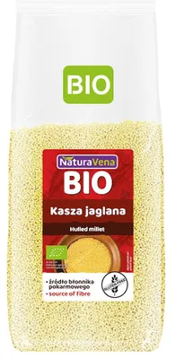 KASZA JAGLANA BEZGLUTENOWA BIO 1 kg - NATURAVENA